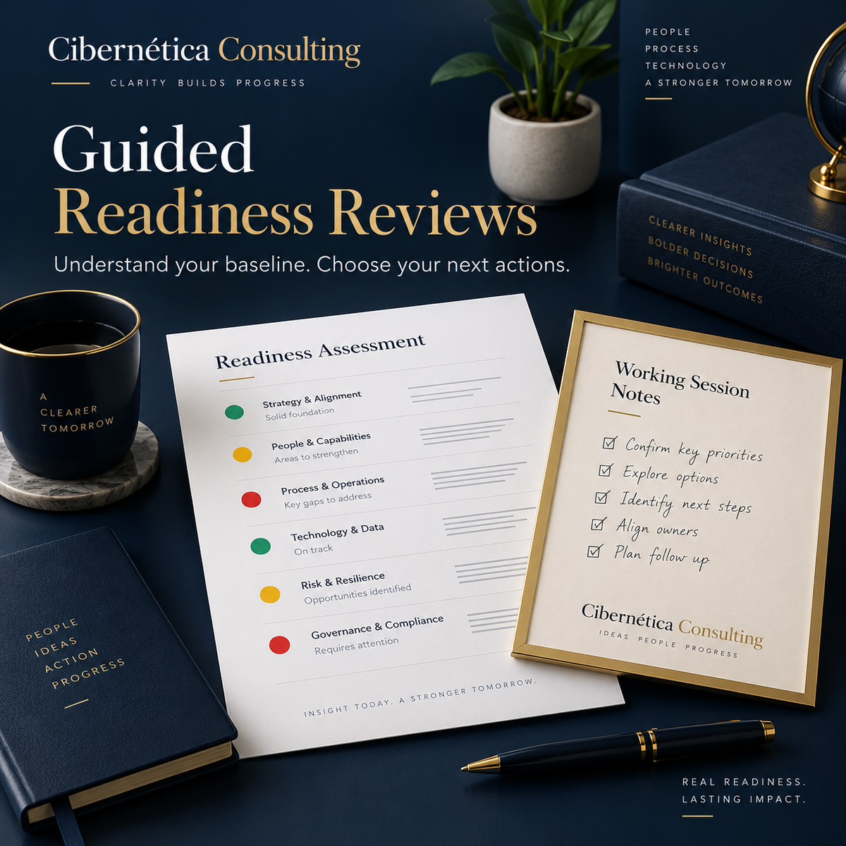 NIST Guided Readiness Review — A guided review of your completed toolkit, focused on understanding your baseline and choosing your next actions.